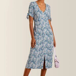 Rouje BRAND NEW LEINA dress in GIVERNY BLEU, Size 36 or US 4 Small - NWT